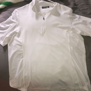 Kerrits white short sleeve show shirt